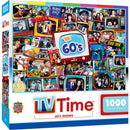 TV Time - 60's Shows 1000 Piece Jigsaw Puzzle