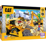CAT - Building Time 100 Piece Jigsaw Puzzle