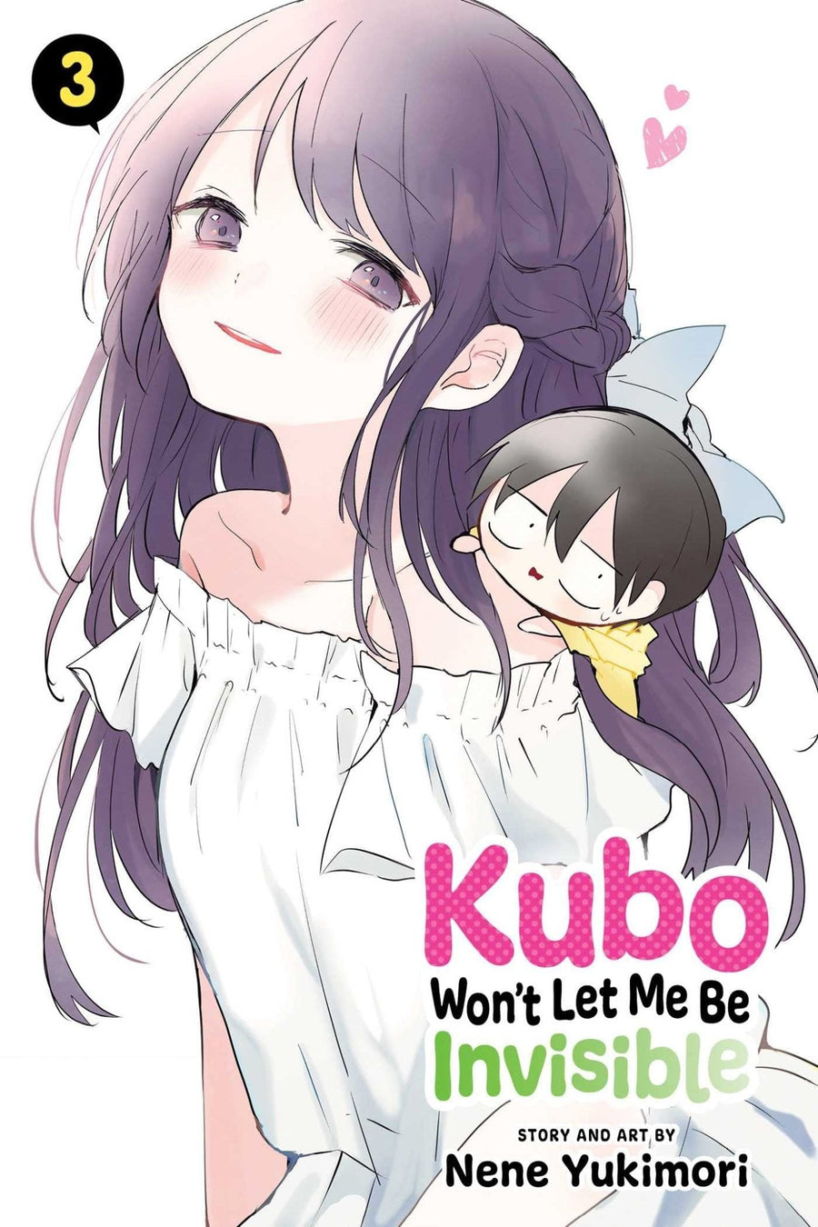 Kubo Won’t Let Me Be Invisible, Vol. 3