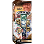 John Wayne 100 Piece Poker Chips