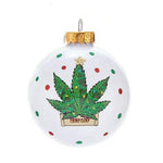 Kurt Adler - Cannabis Ornament - Choose your Style