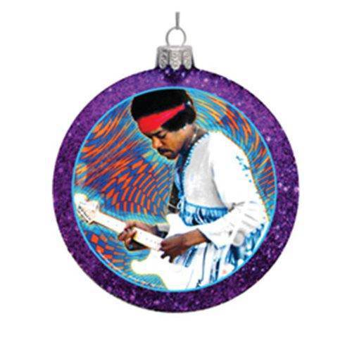 Kurt Adler - Purple Haze 100mm Glass Disc Ornament