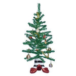 Kurt Adler - The Wizard of Oz Witch Legs 18-Inch Mini Tinsel Tree