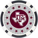 Texas A&M Aggies 100 Piece Poker Chips