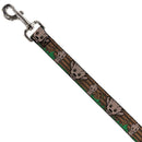 Dog Leash - Kawaii Groot 2-Poses/Guardians Badge Browns/Green