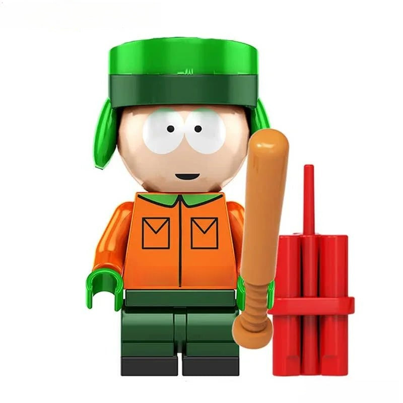 Kyle Broflovski South Park LEGO Minifigure – Custom Cartoon Collectible Figure