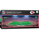Kansas City Chiefs - 1000 Piece Panoramic Jigsaw Puzzle - Center View