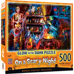 Glow in the Dark - On a Scary Night in October 500 Piece Jigsaw Puzzle