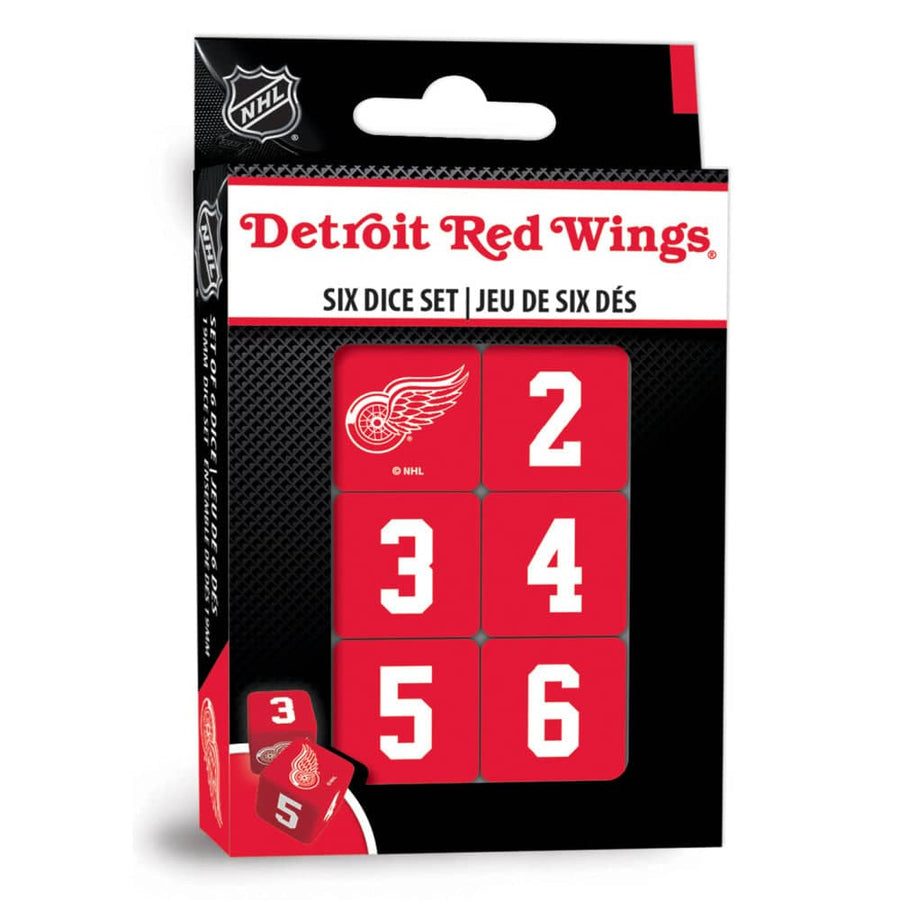 Detroit Red Wings Dice Set