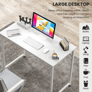 L Shaped Computer Desk and Writing Workstation for Home and Office