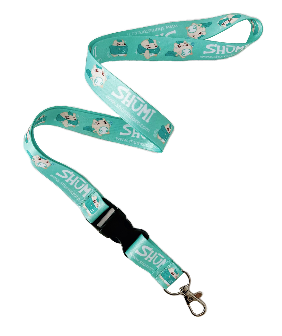 Shumi Mascot Lanyard with Detachable Buckle Release