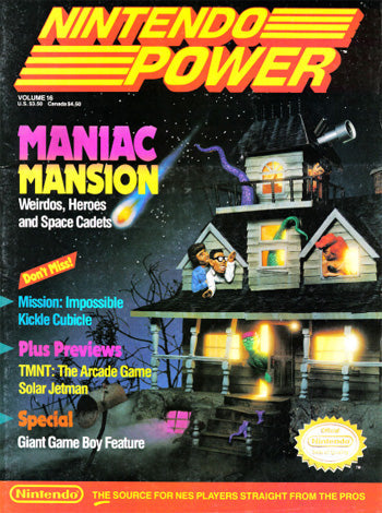 Nintendo Power September/October 1990 Volume 16 (Books)