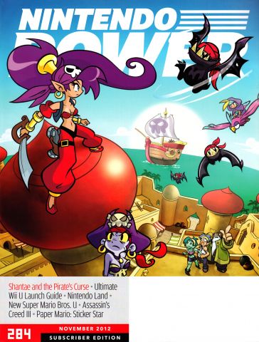 Nintendo Power November 2012 Volume 284 [Subscriber Edition] (Books)