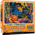 Glow in the Dark - A Scary Night Outside 1000 Piece Jigsaw Puzzle