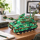 Tank Model Kit - Wooden Laser-Cut 3D Puzzle (137 Pcs)