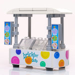 Brickin' Dots Ice Cream Food Stand made using LEGO parts - B3 Customs