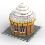 Instructions for Custom LEGO Ice Cream Shop