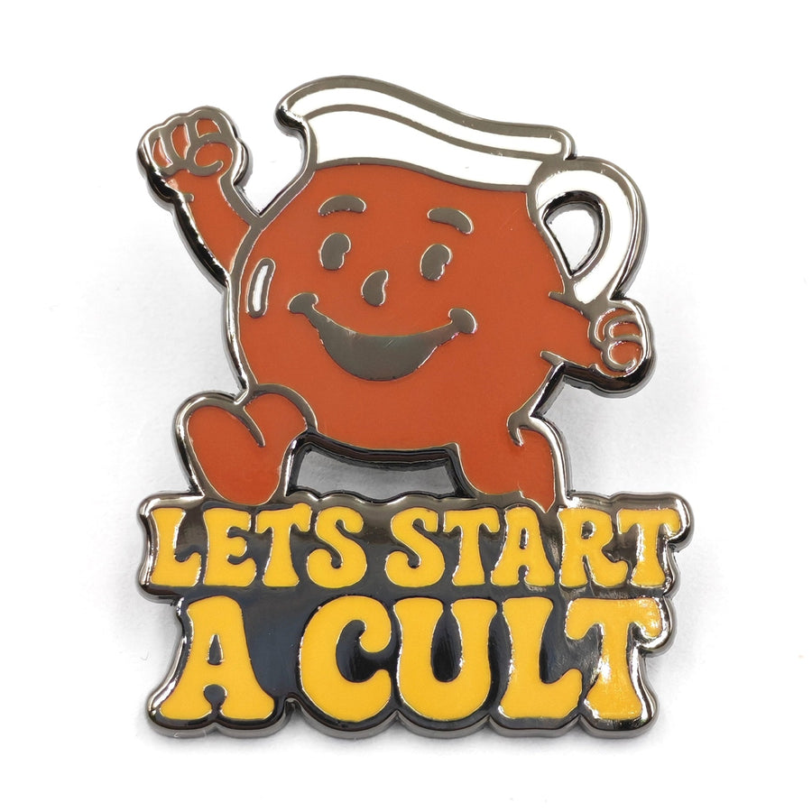 Let's Start a Cult Enamel