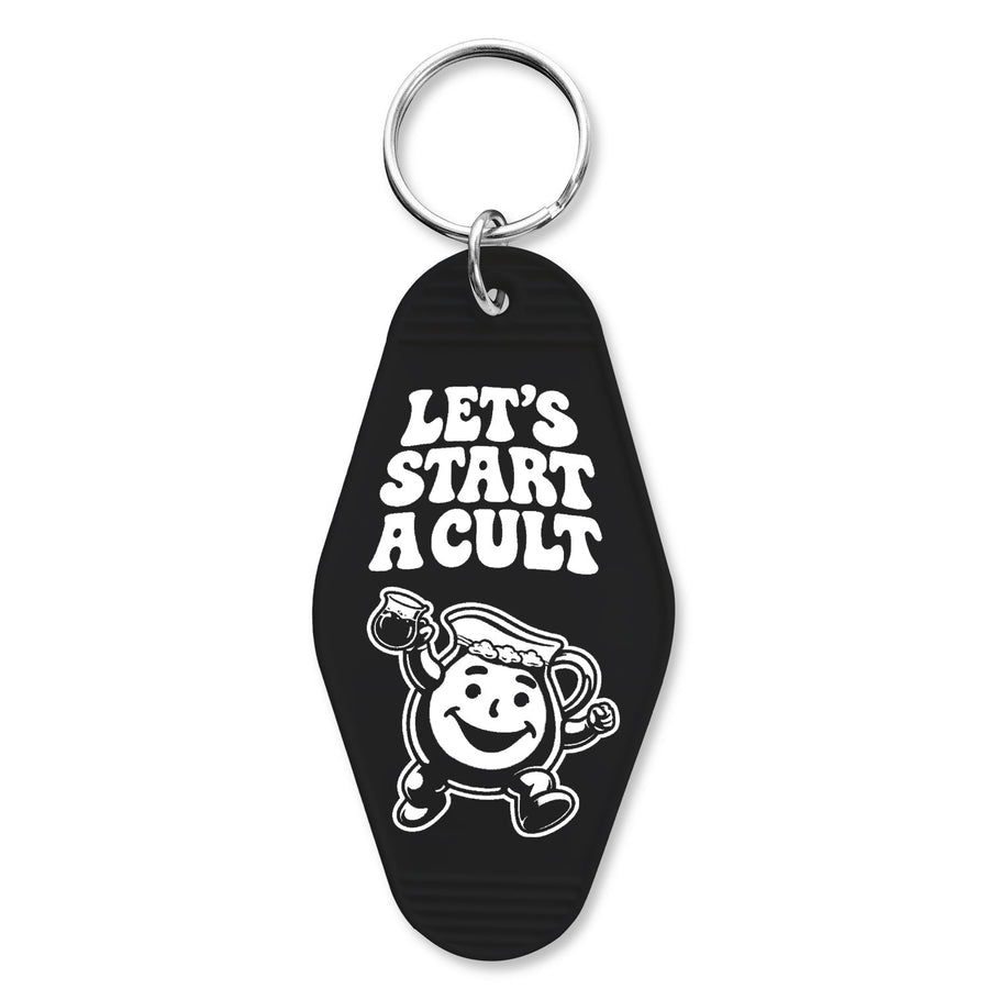 Let's Start a Cult Room Keychain
