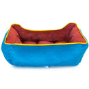 Pet Bed - Wonder Woman Dark Red Yellow Dark Blue