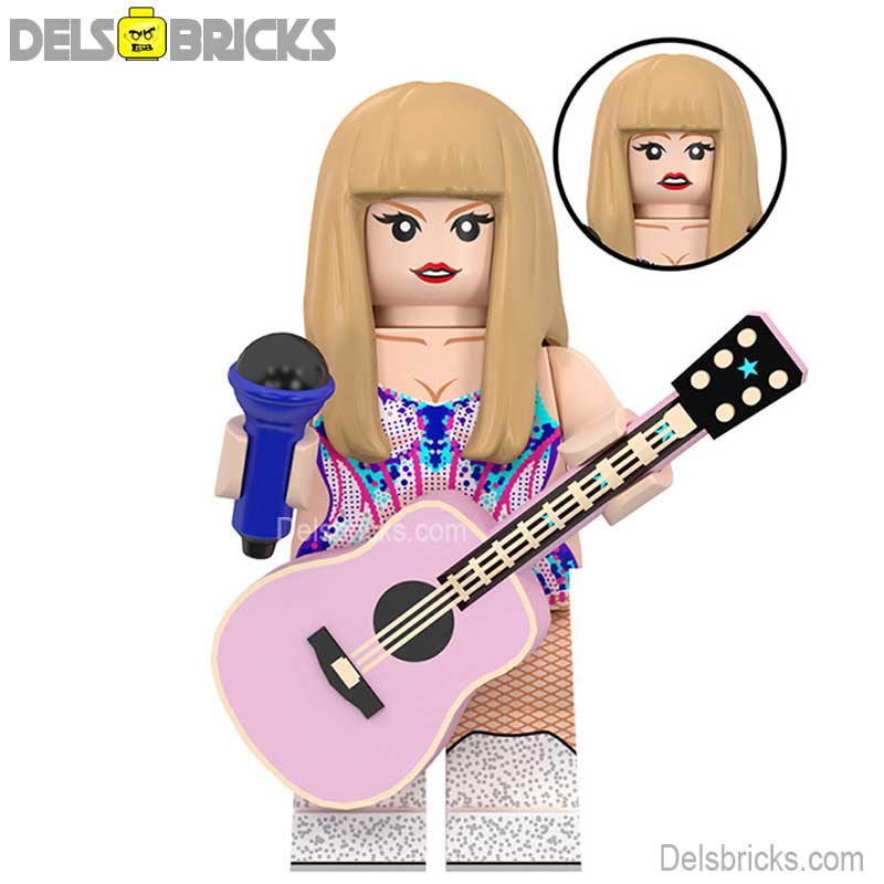 Taylor Swift Lego Minifigures Custom Music Toys Eras Tour set 2-1