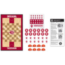 Indiana Hoosiers Checkers Board Game