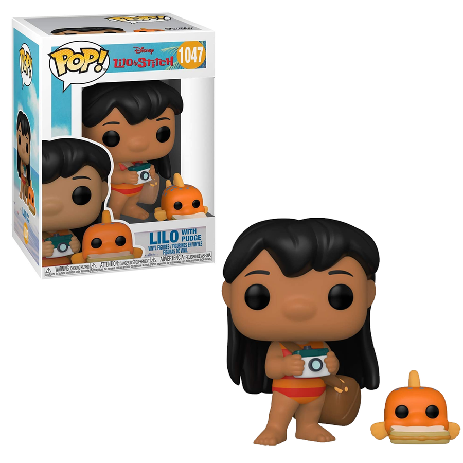 Funko POP! Disney: Lilo and Stitch - Lilo with Pudge Vinyl Figure #1047