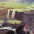 The Lion King Disney Thomas Kinkade Framed Art Print
