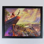 The Lion King Disney Thomas Kinkade Framed Art Print