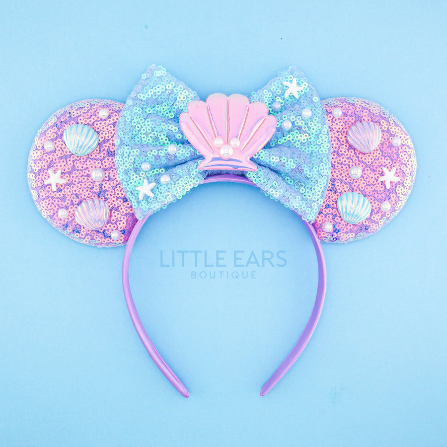 Ariel Pastel Mickey Ears