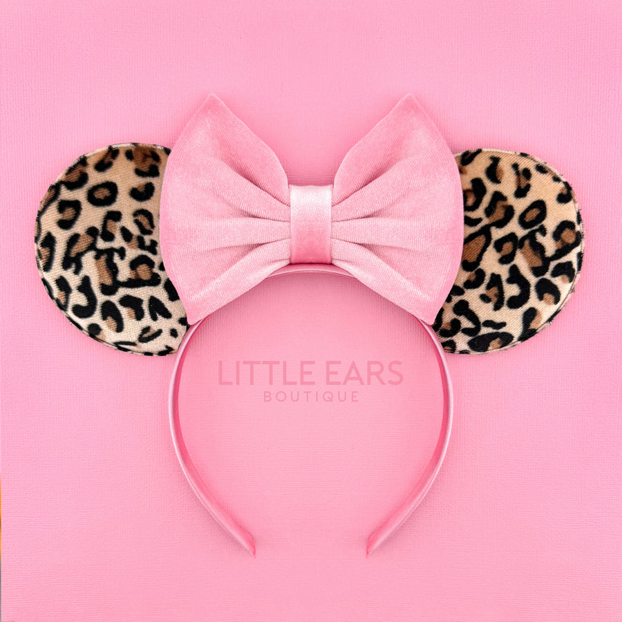 Safari Pink Velvet Ears