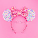Shiny Confetti Mickey Ears
