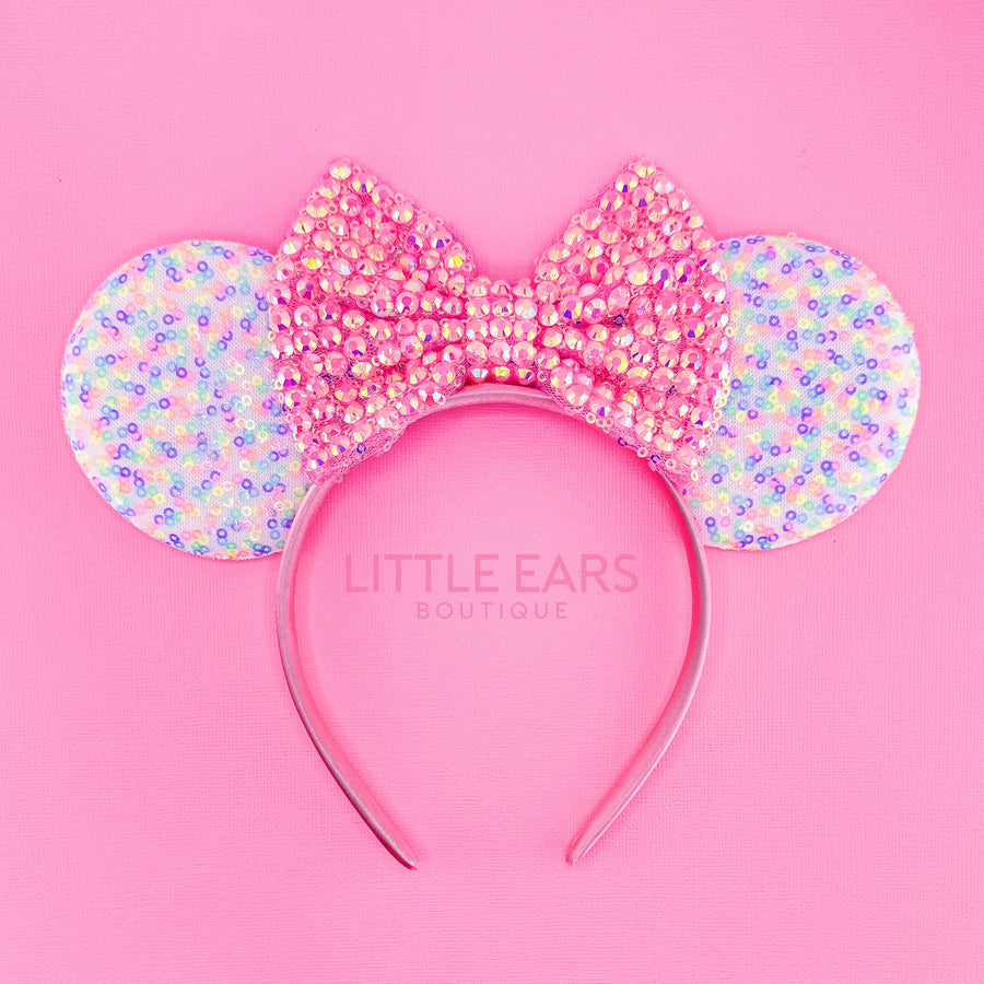 Shiny Confetti Mickey Ears