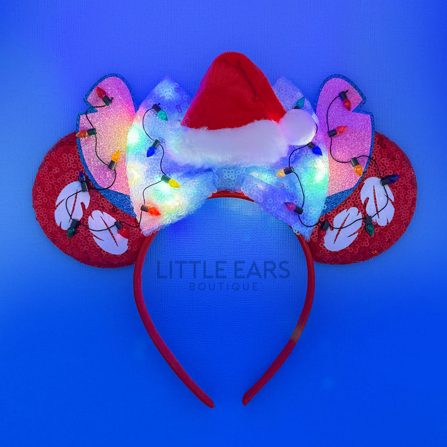 Light Up Ohana Santa Ears