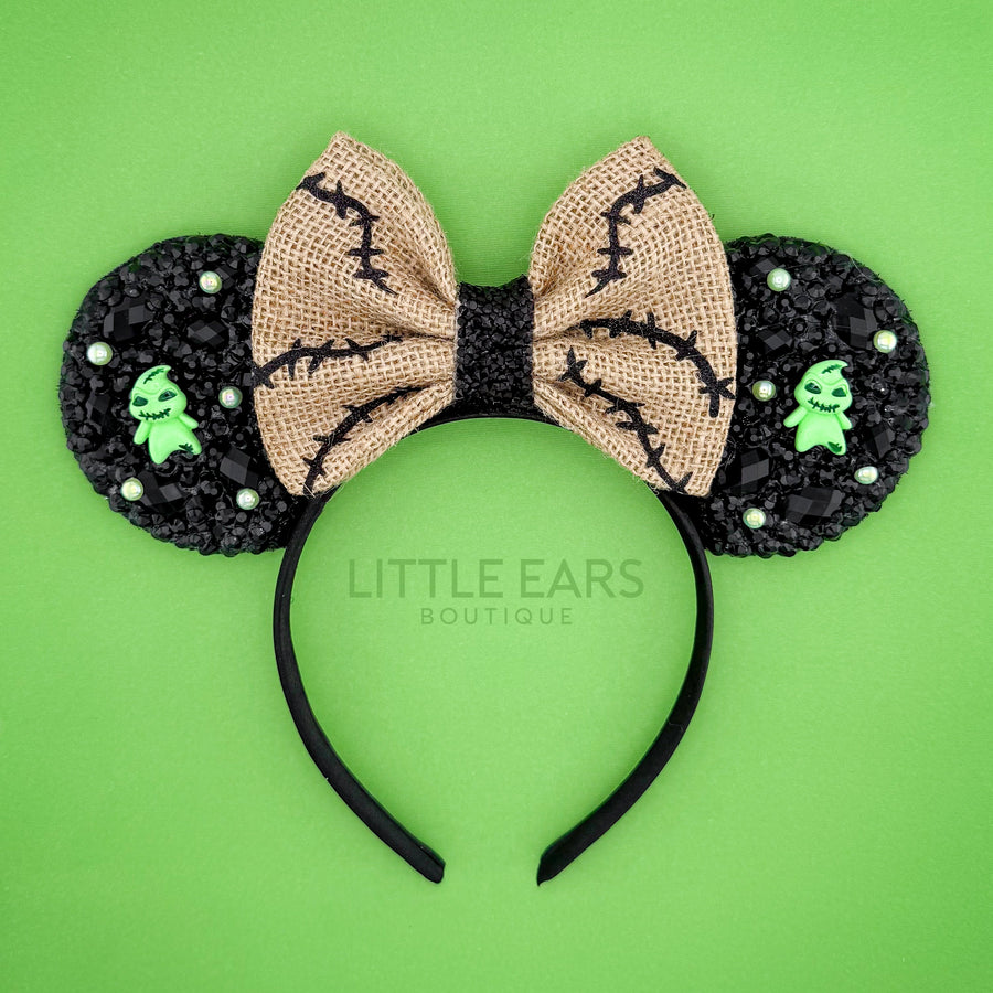 Oogie Boogie Sparkle Mickey Ears