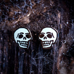 Little Skull Pins pins The Roving House mirrored pair 