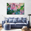 Abstract Peonies Wall Art