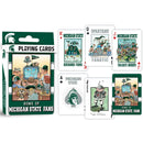 Michigan State Spartans Fan Deck Playing Cards - 54 Card Deck