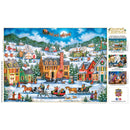 Season's Greetings - Christmas Eve Fly By 1000 Piece Jigsaw Puzzle