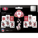 San Francisco 49ers - 2-Pack Playing Cards & Dice Set