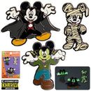 Loungefly Mickey Mouse Halloween Mickeys Enamel Pin 3-Pack - Entertainment Earth Exclusive