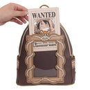 Loungefly One Piece Wanted Dead or Alive Monkey D. Luffy Mini-Backpack - Entertainment Earth Exclusive