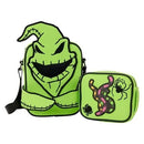 Loungefly The Nightmare Before Christmas Oogie Boogie Glow-in-the-Dark Crossbuddies Bag