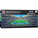 Seattle Seahawks - 1000 Piece Panoramic Jigsaw Puzzle - End View