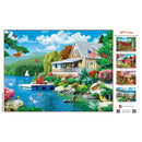 Memory Lane - Lakeside Memories 300 Piece EZ Grip Jigsaw Puzzle