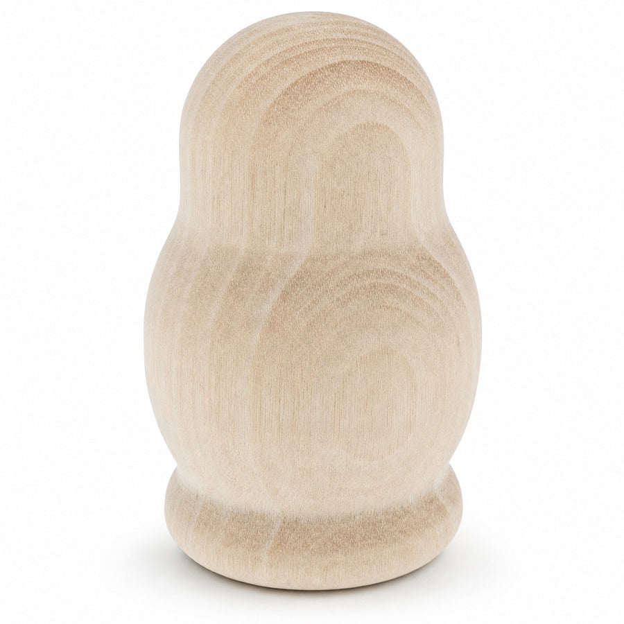 Unfinished Wooden Nesting Doll DIY Craft Blank for Painting