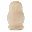 Unfinished Wooden Nesting Doll DIY Craft Blank for Painting