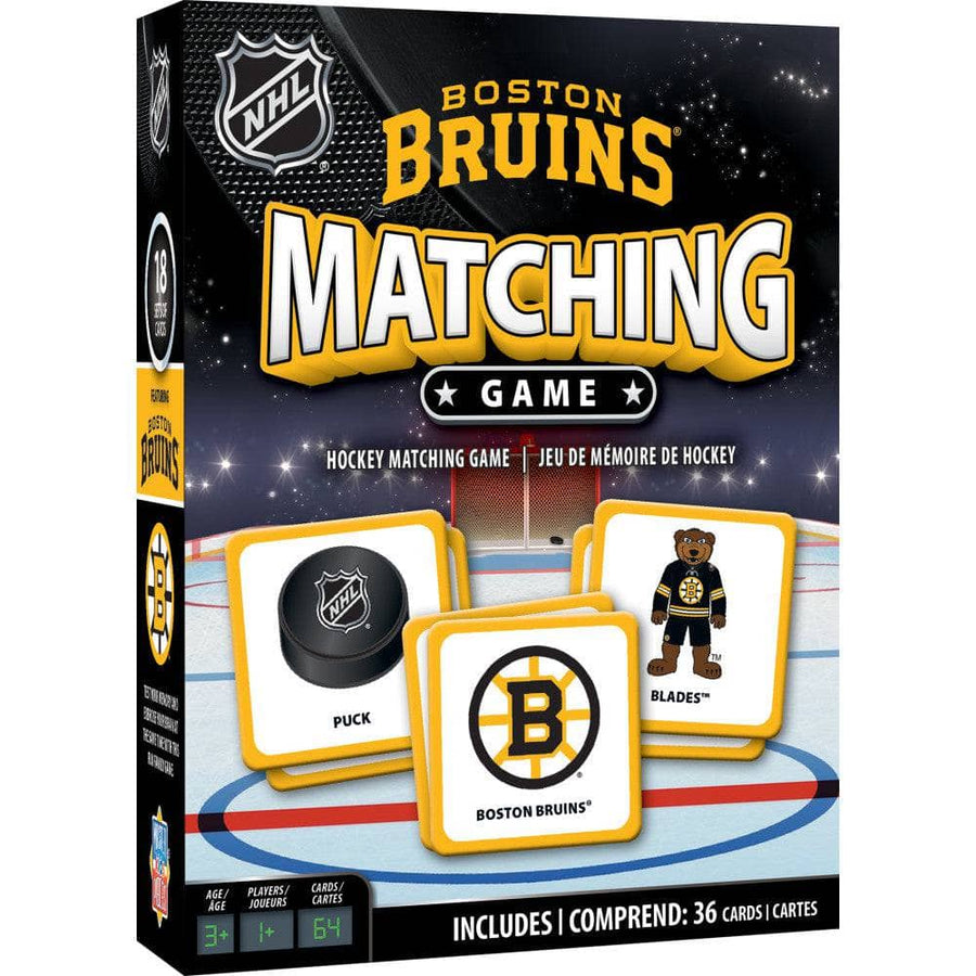 Boston Bruins Matching Game