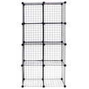 DIY 8 Cube Grid Wire Cube Shelves