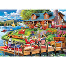 Country Escapes - The Secluded Cabin 500 Piece Jigsaw Puzzle